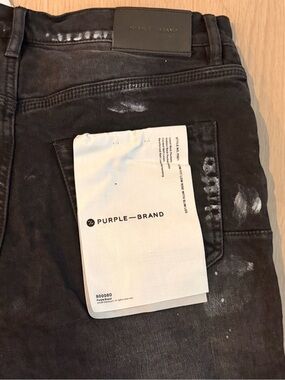Purple Brand Men’s Black Washed Jeans